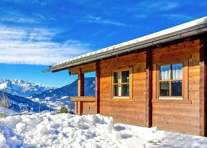 別荘 In Eben With Panoramic Mountain Views *