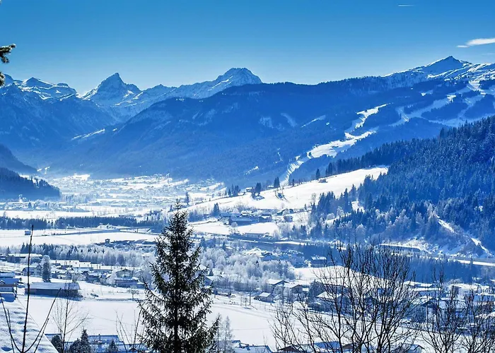 In Eben With Panoramic Mountain Views